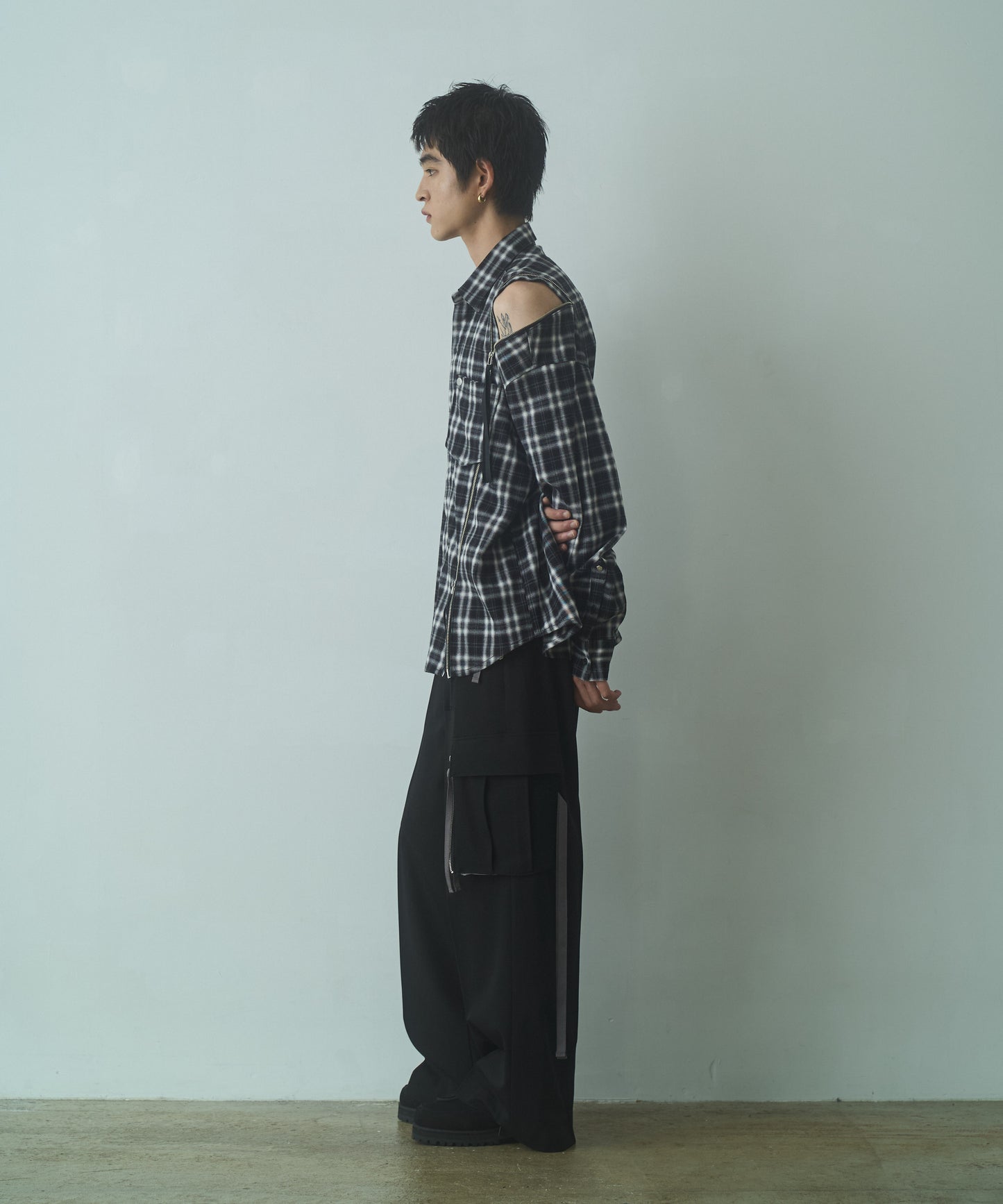 String Zip Shirt