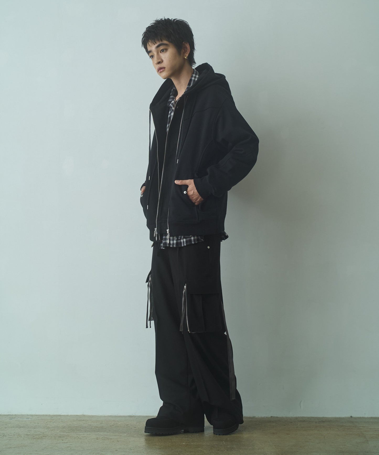Layered Duck Sweat Parka