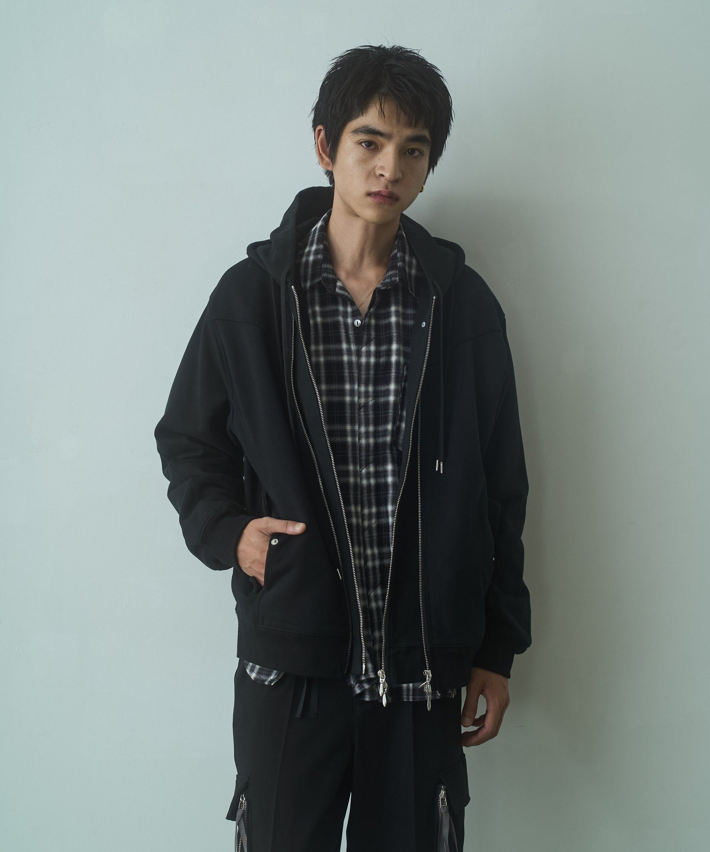 Layered Duck Sweat Parka
