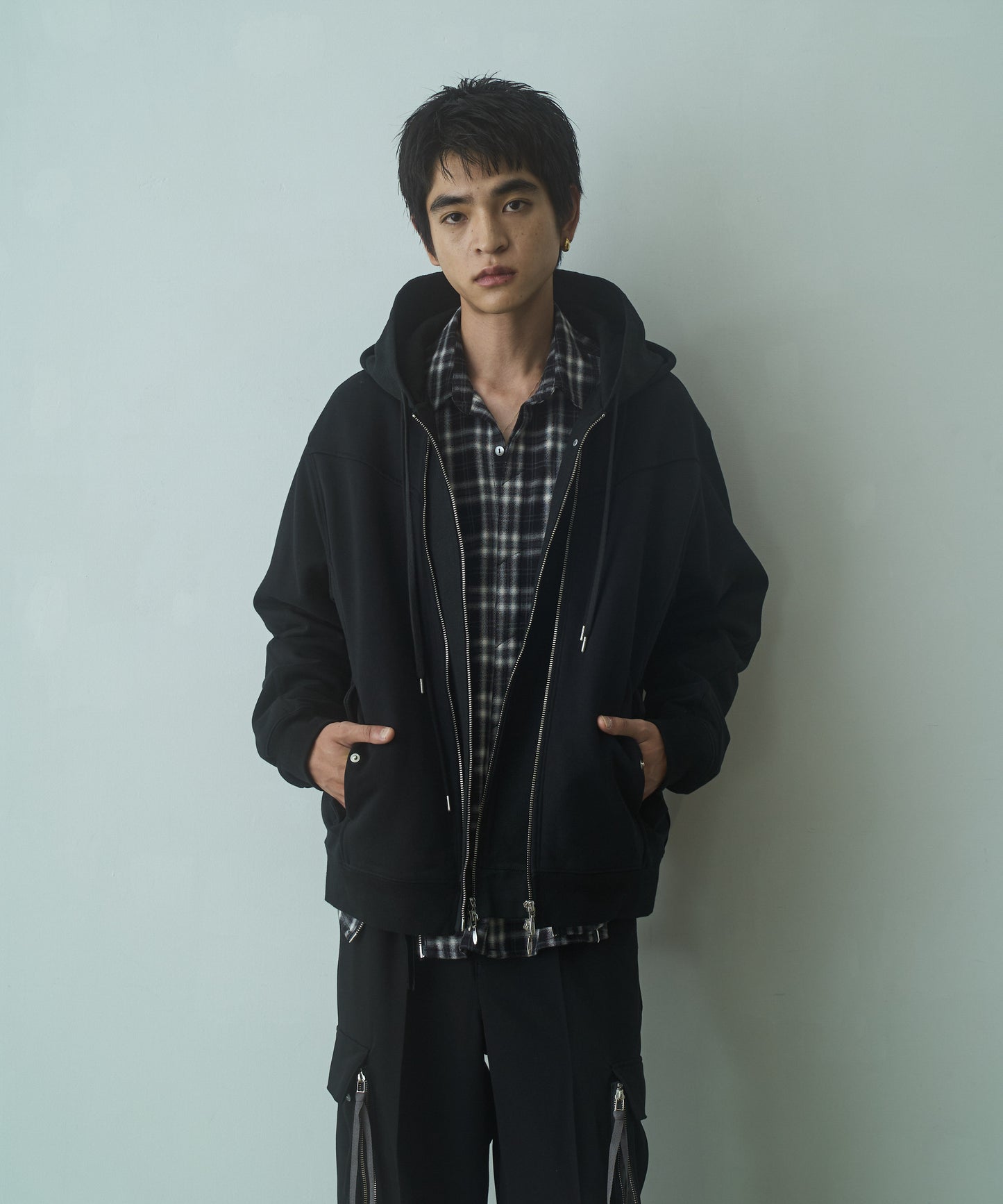 Layered Duck Sweat Parka