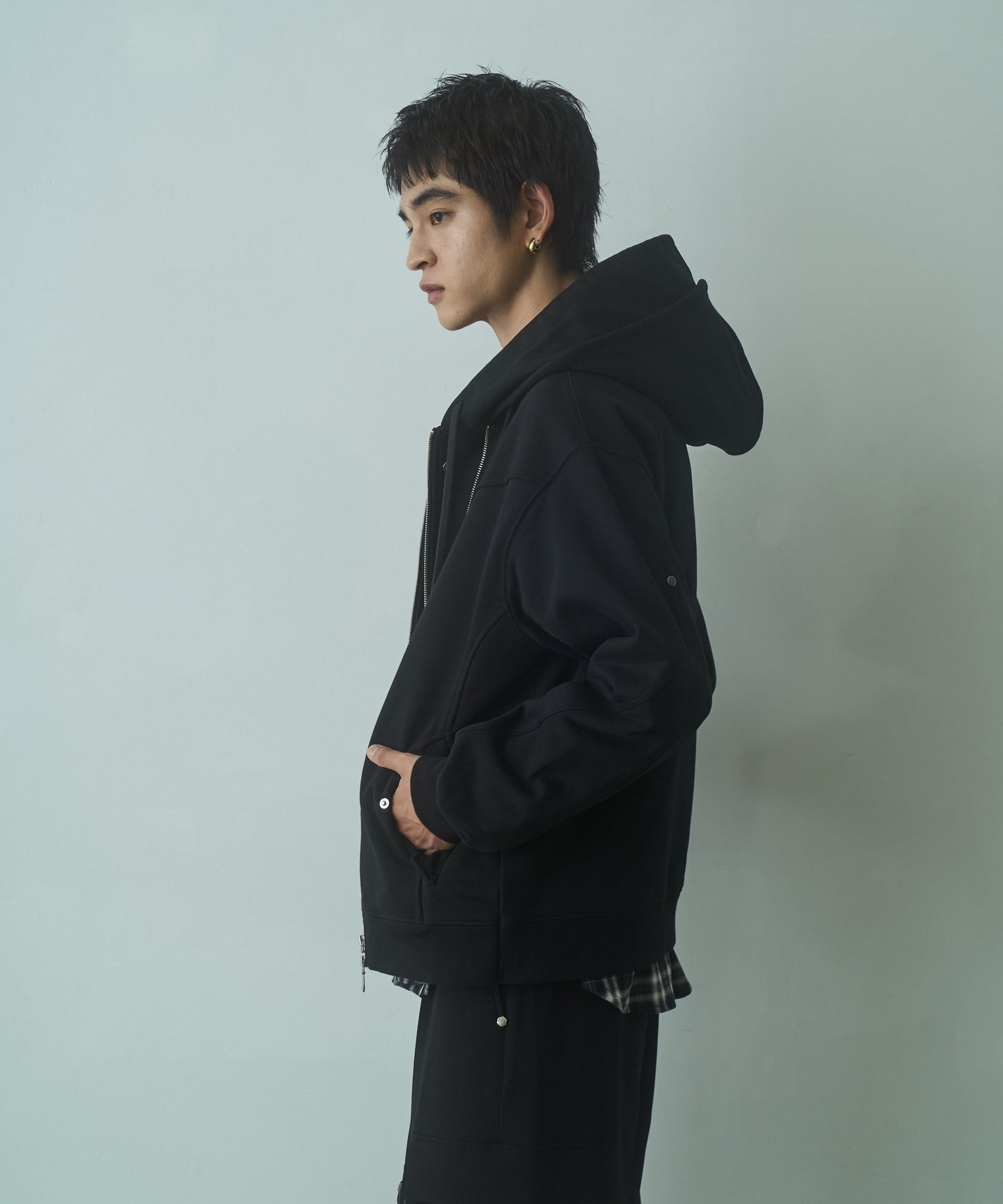 Layered Duck Sweat Parka