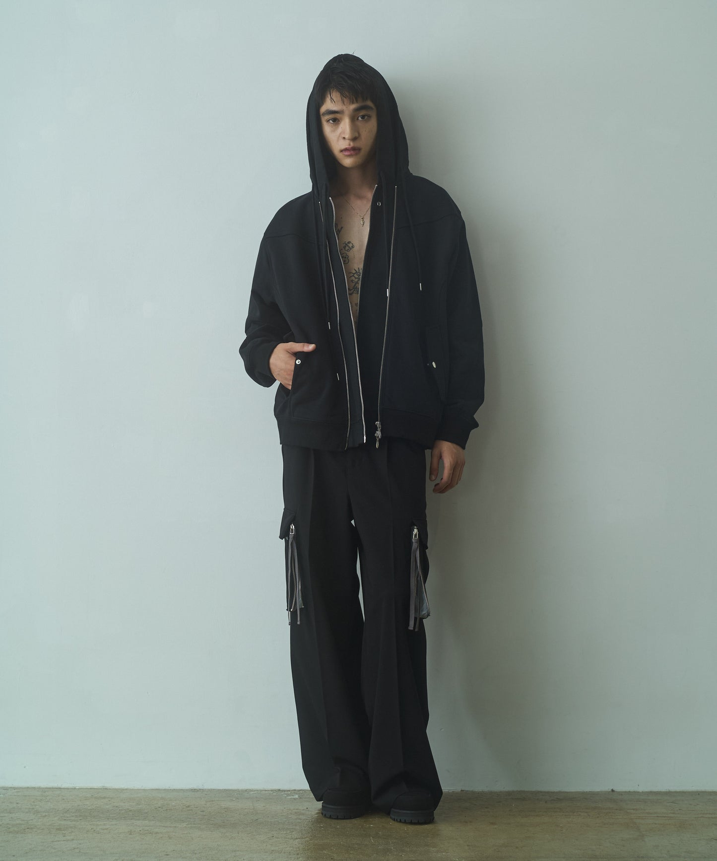 Layered Duck Sweat Parka