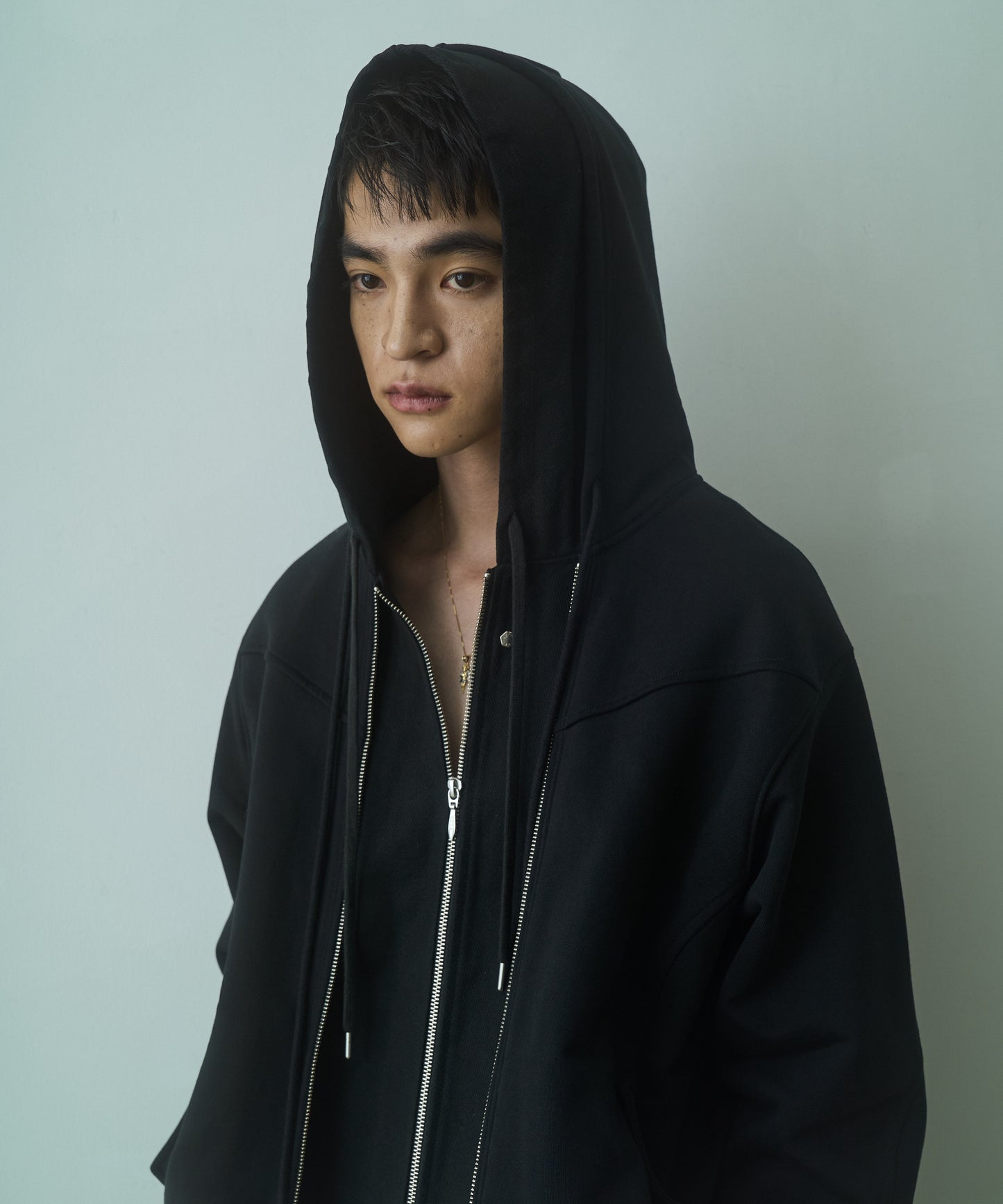 Layered Duck Sweat Parka