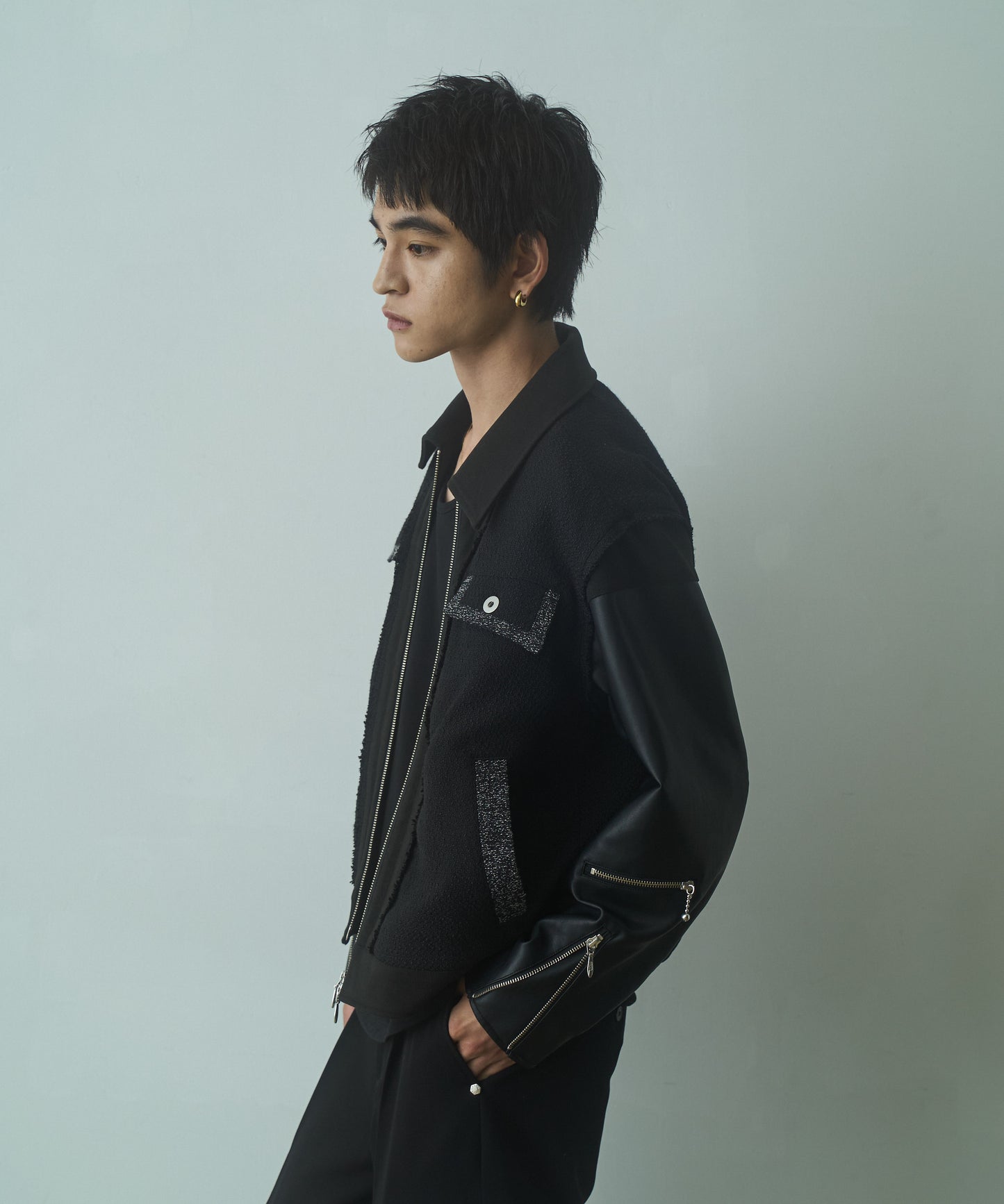 Docking Tweed Blouson