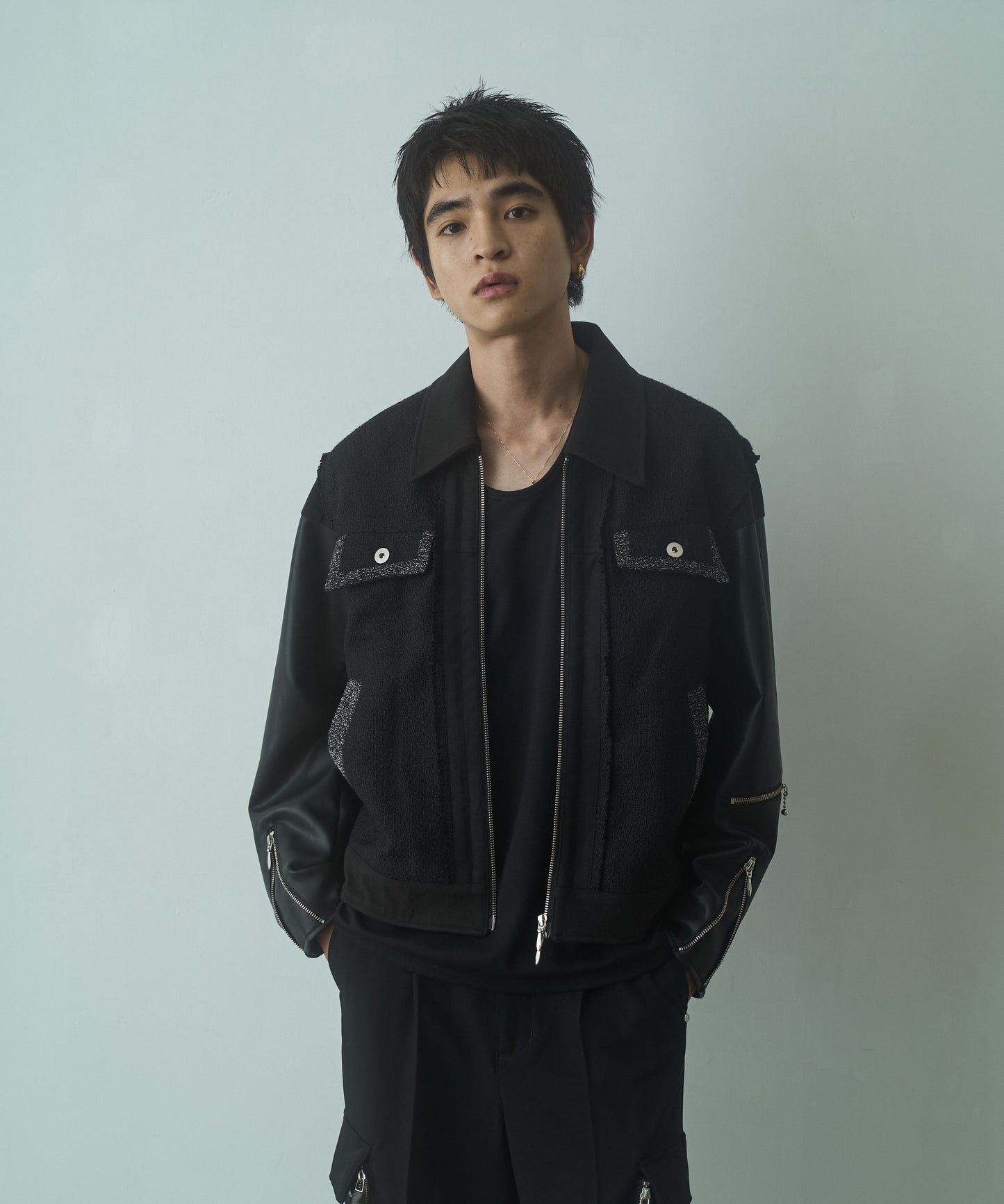 Docking Tweed Blouson