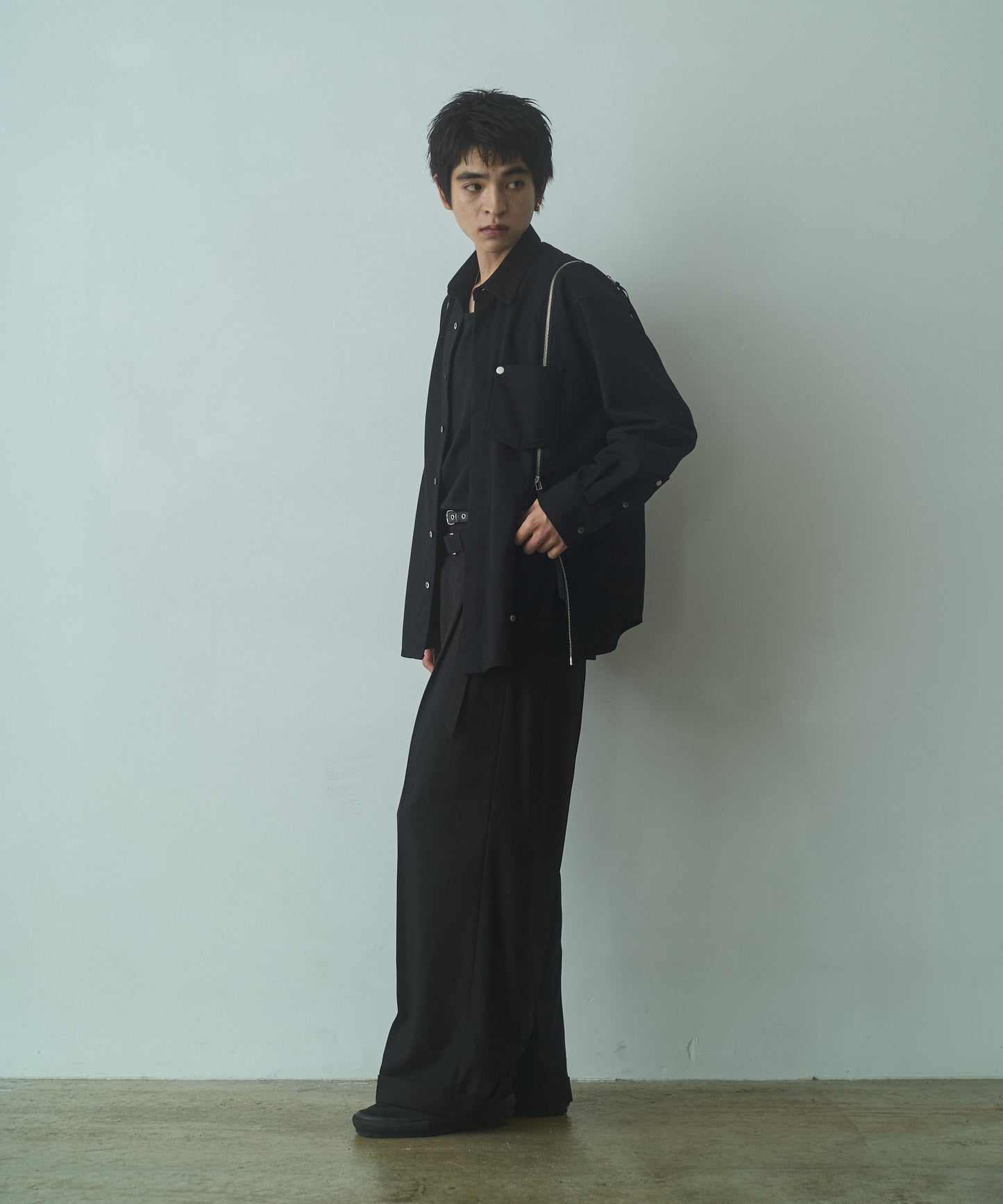 String Zip Shirt