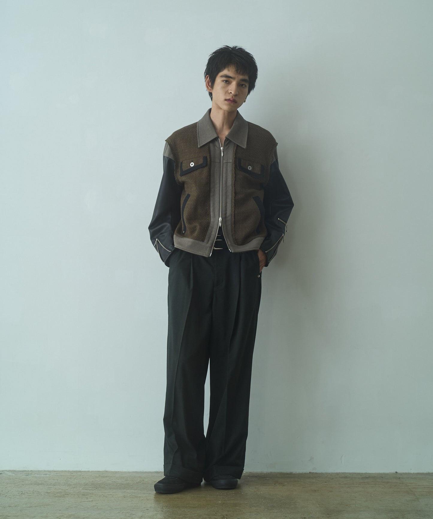 Docking Tweed Blouson