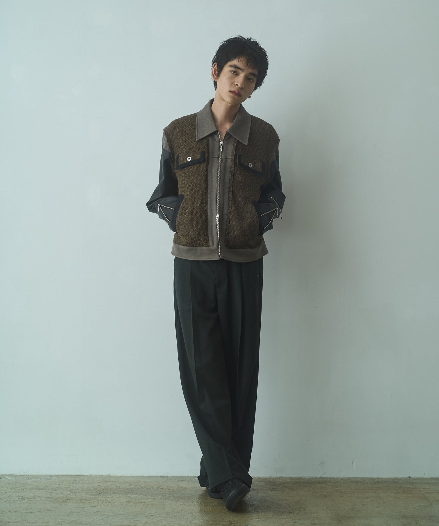 Docking Tweed Blouson