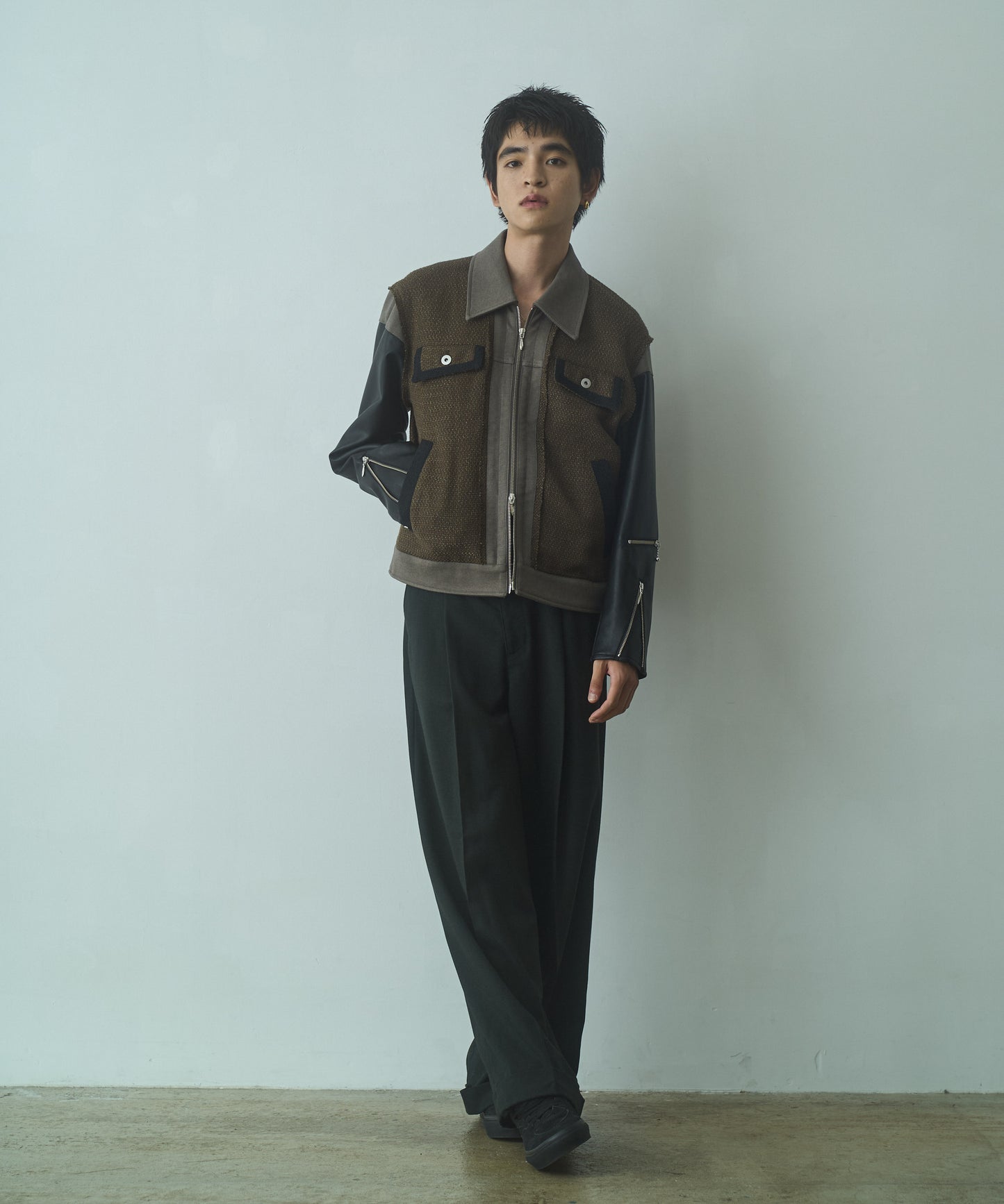 Docking Tweed Blouson