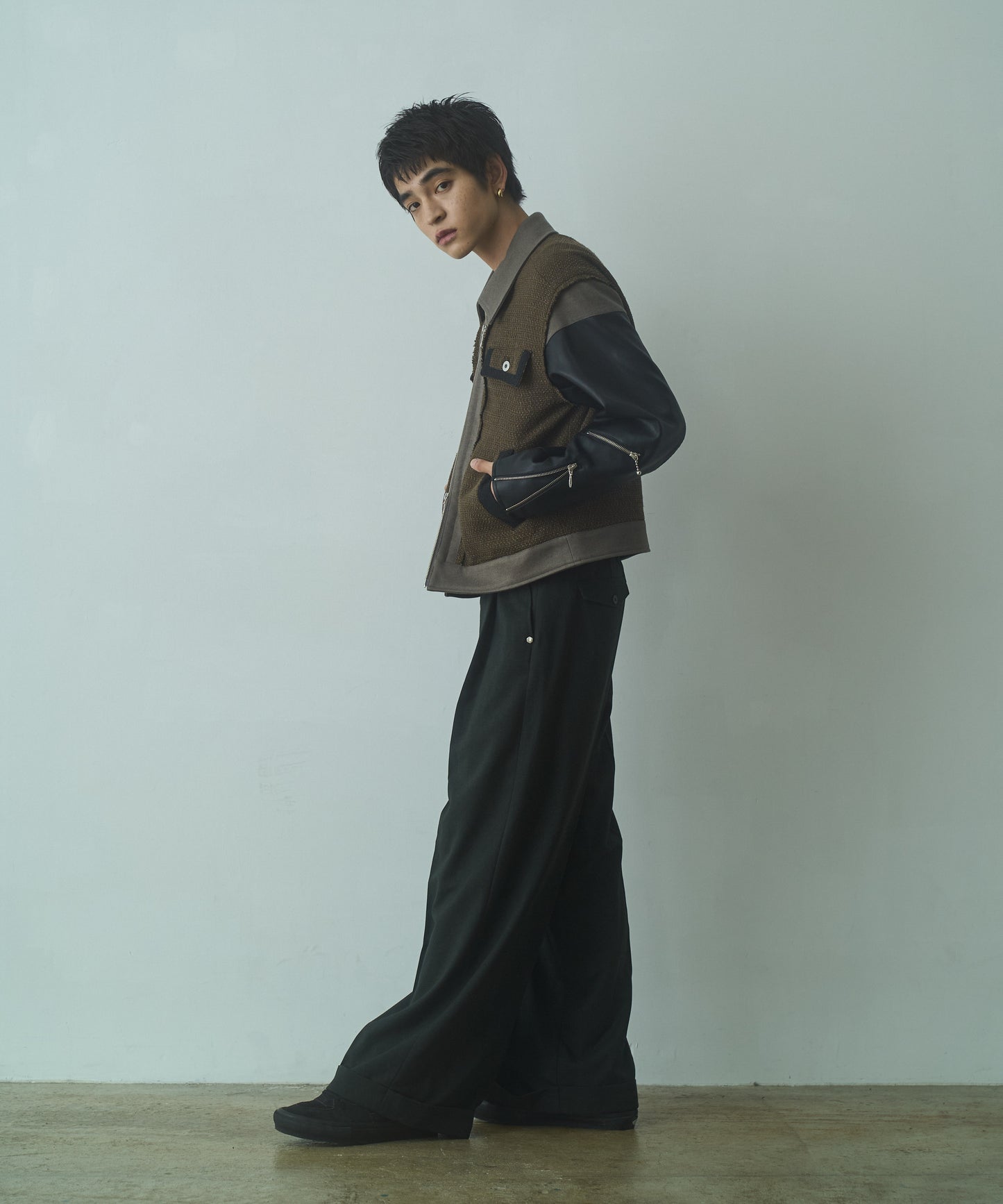Docking Tweed Blouson