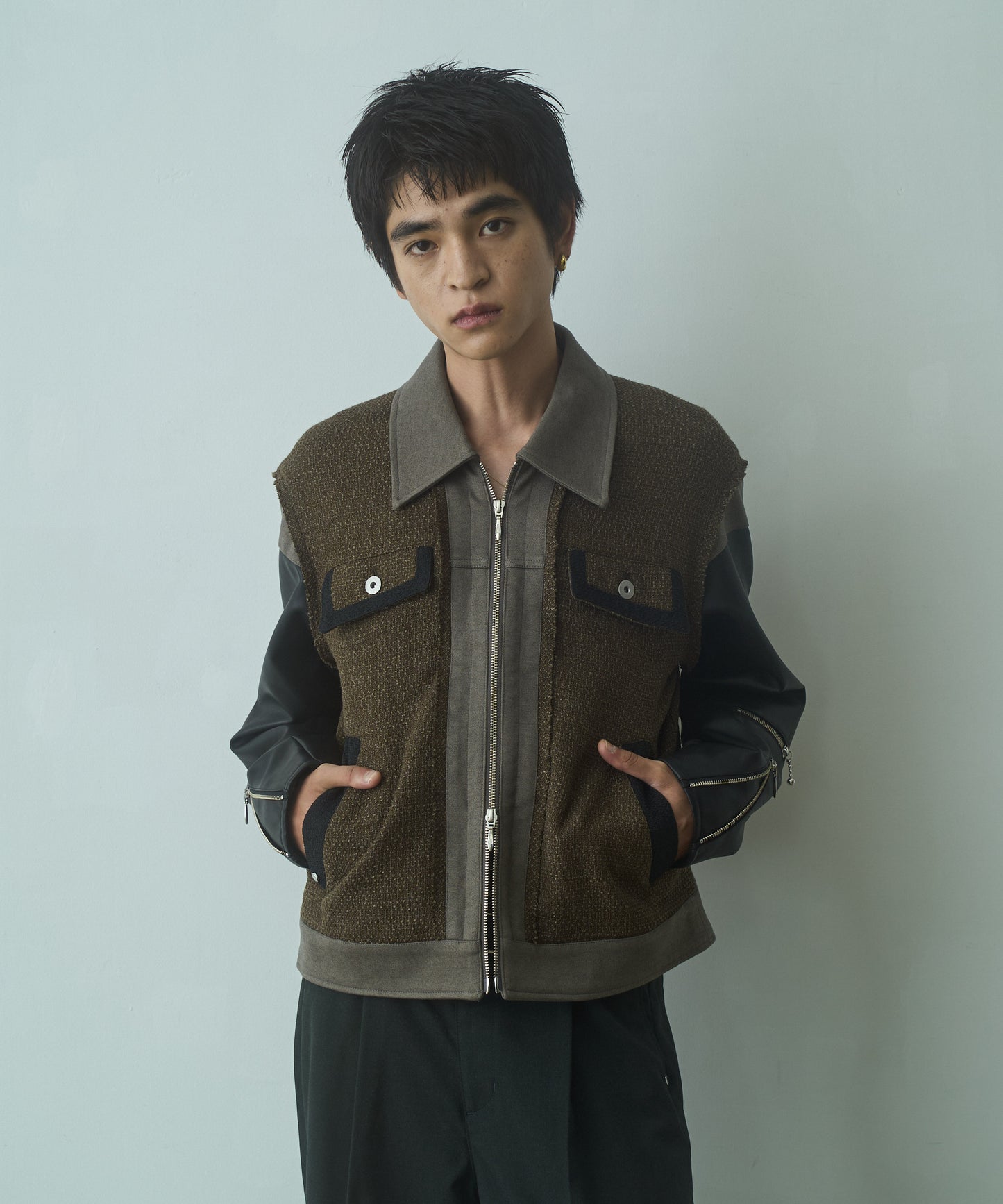 Docking Tweed Blouson