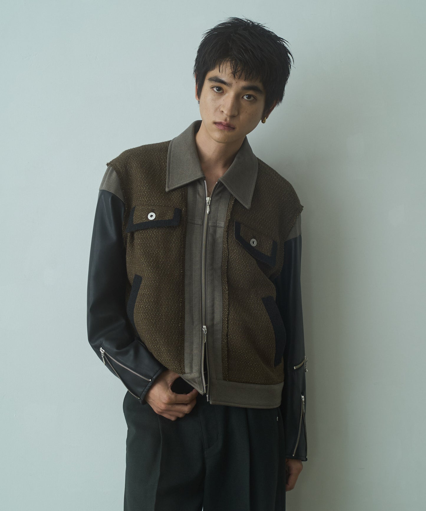 Docking Tweed Blouson