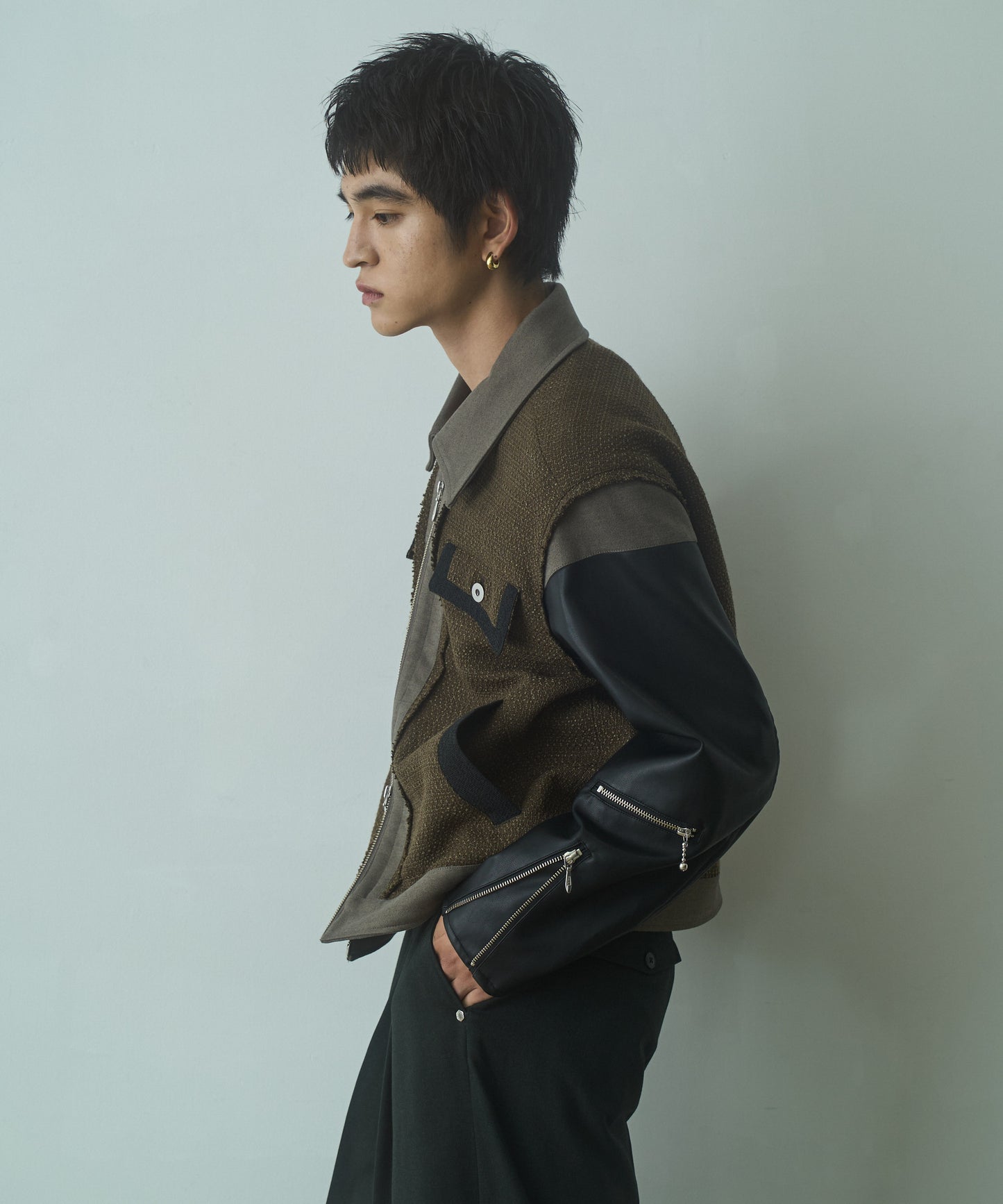 Docking Tweed Blouson