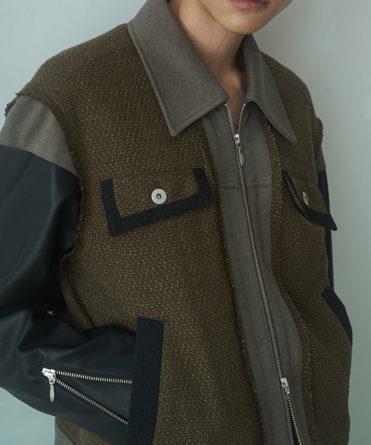 Docking Tweed Blouson
