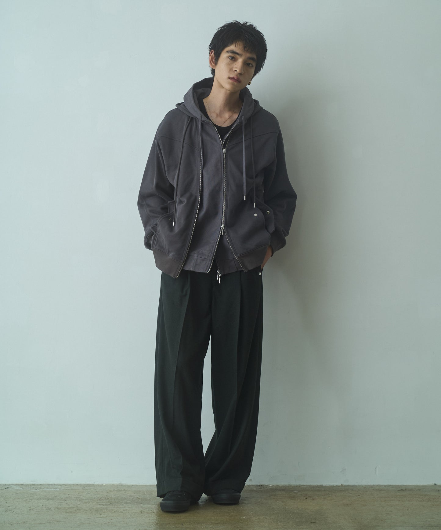 Layered Duck Sweat Parka