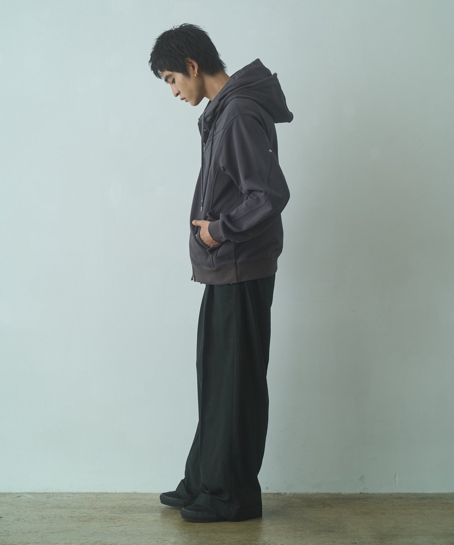 Layered Duck Sweat Parka