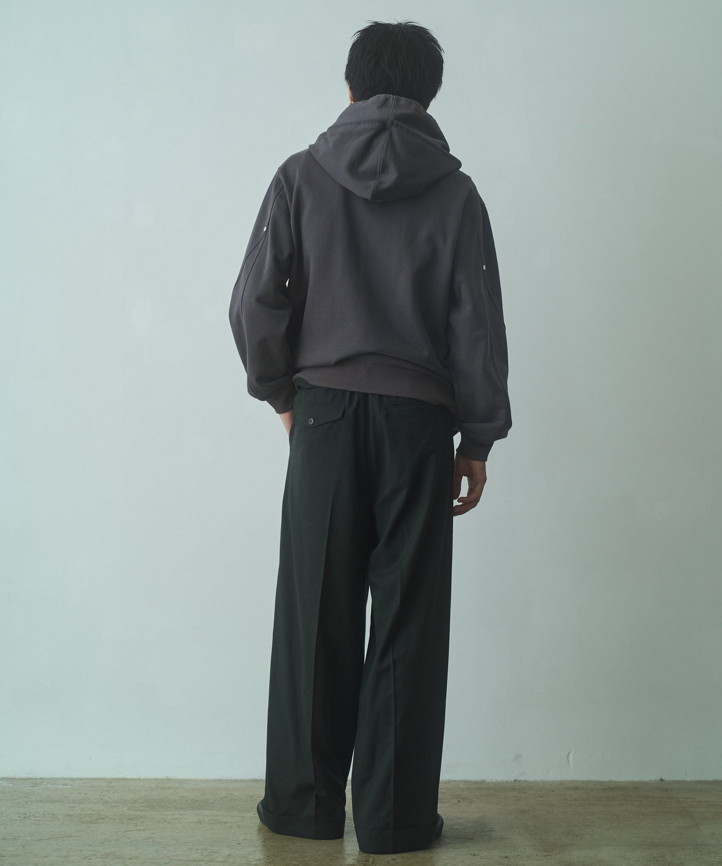 Layered Duck Sweat Parka