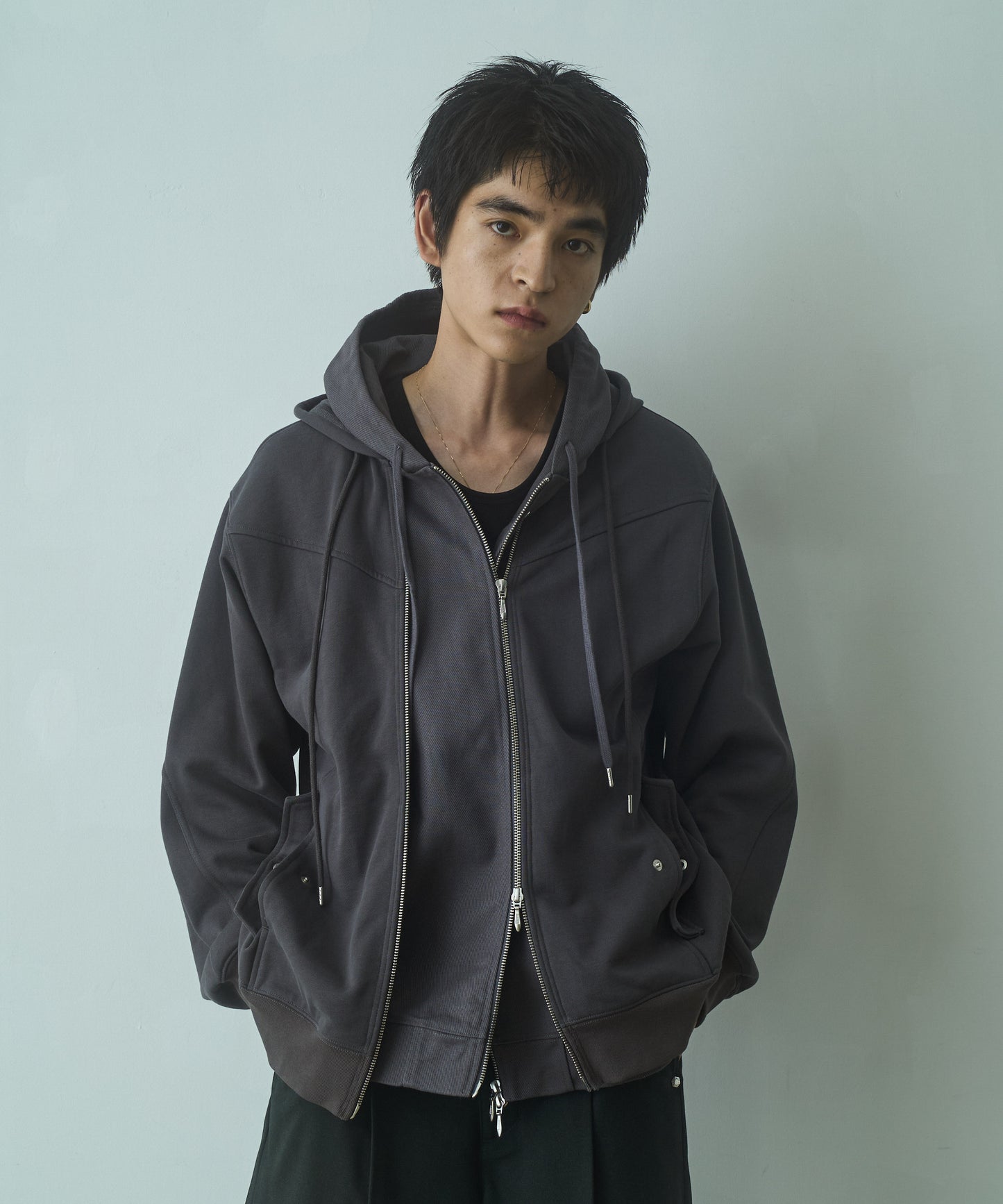 Layered Duck Sweat Parka