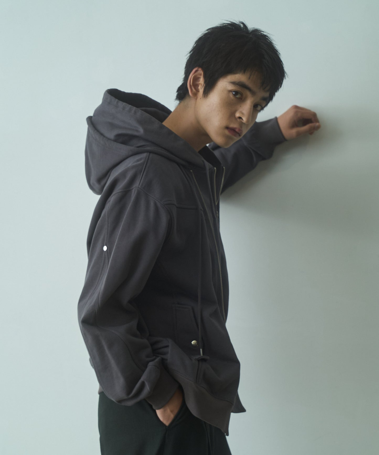 Layered Duck Sweat Parka