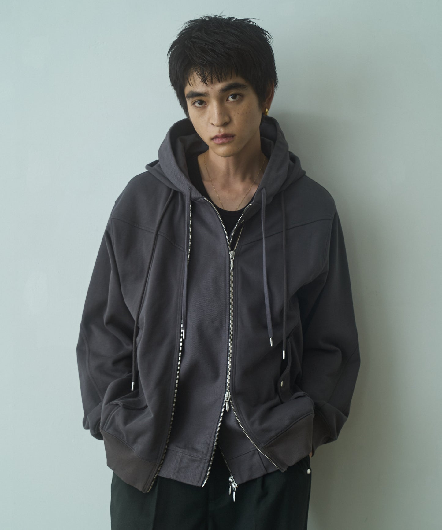 Layered Duck Sweat Parka