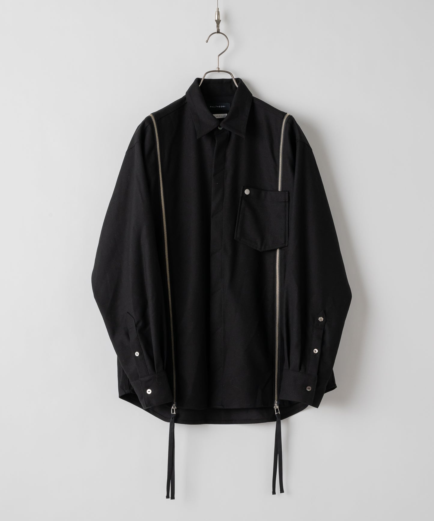 String Zip Shirt
