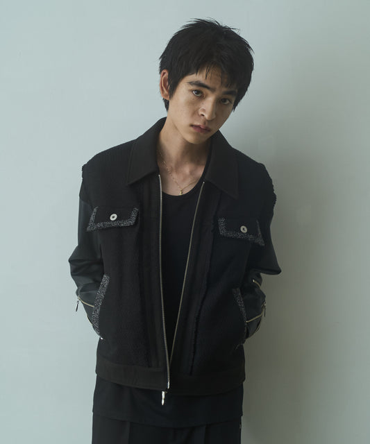 Docking Tweed Blouson
