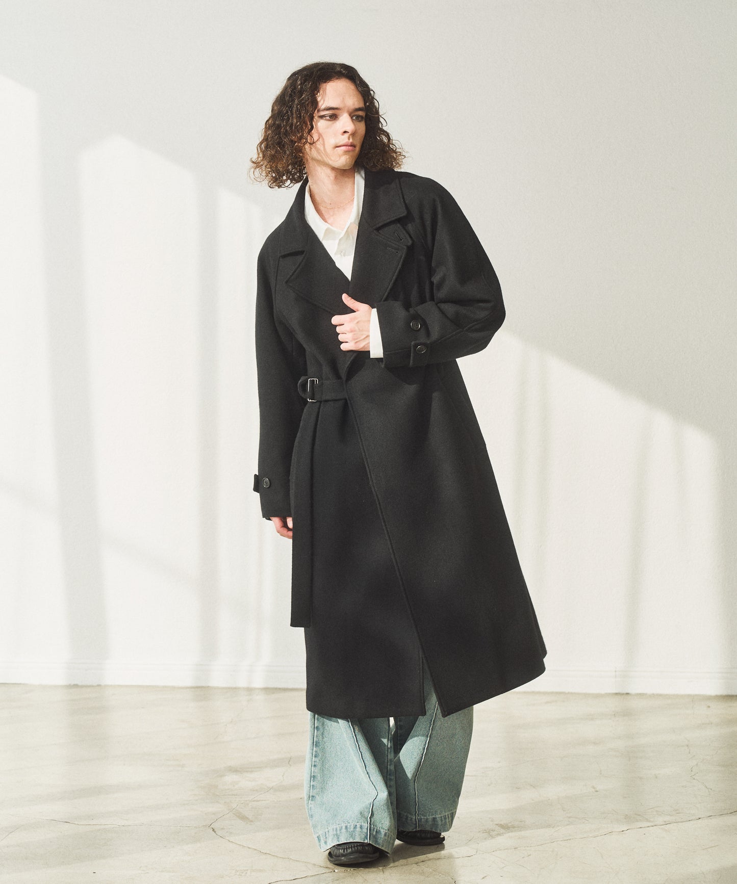 New England Lamb 100% Tieloken Coat