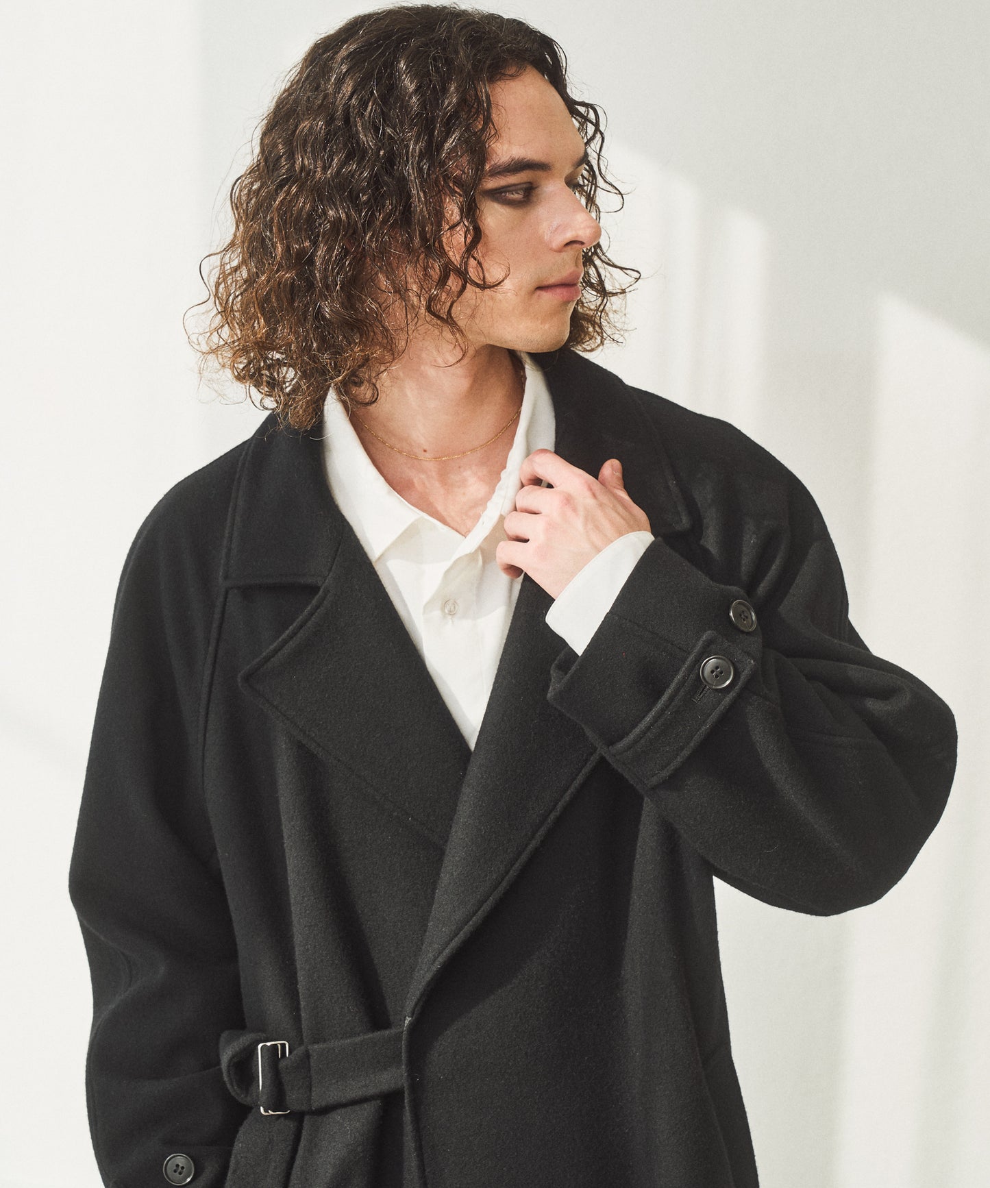 New England Lamb 100% Tieloken Coat