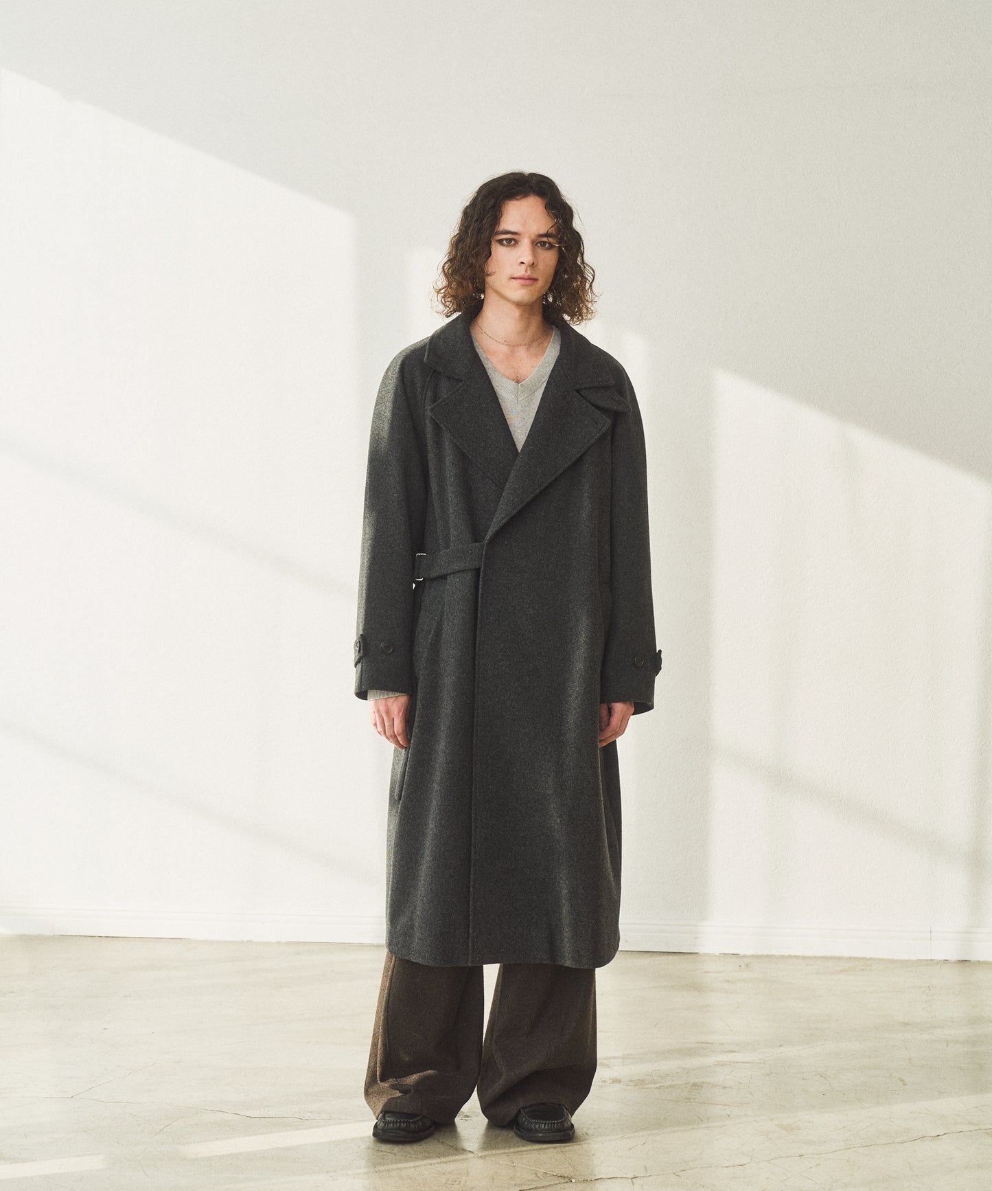 New England Lamb 100% Tieloken Coat