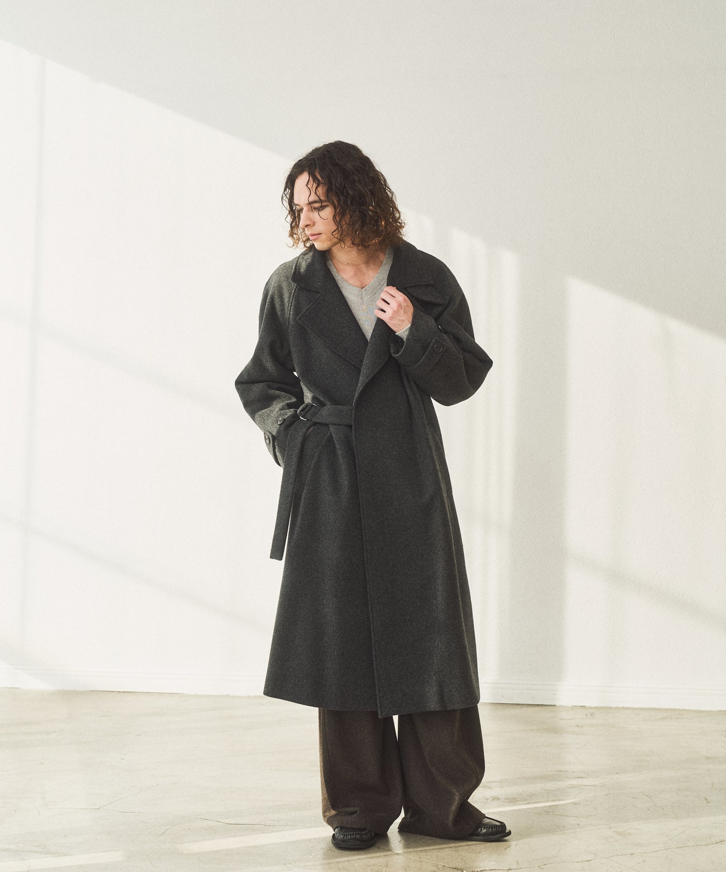 New England Lamb 100% Tieloken Coat