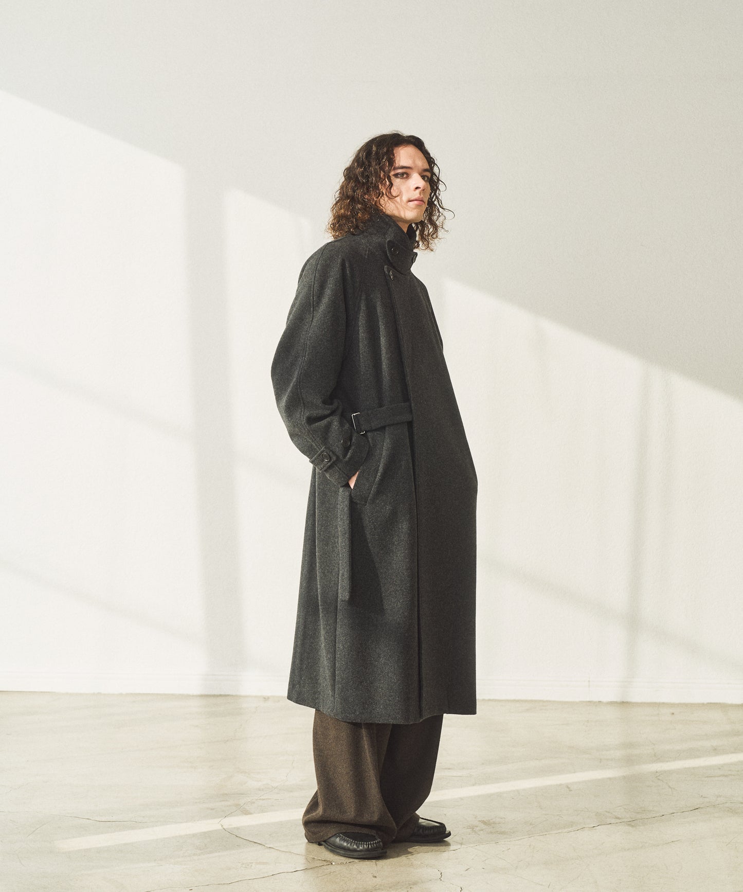 New England Lamb 100% Tieloken Coat