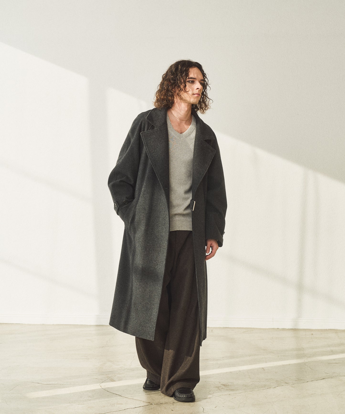 New England Lamb 100% Tieloken Coat