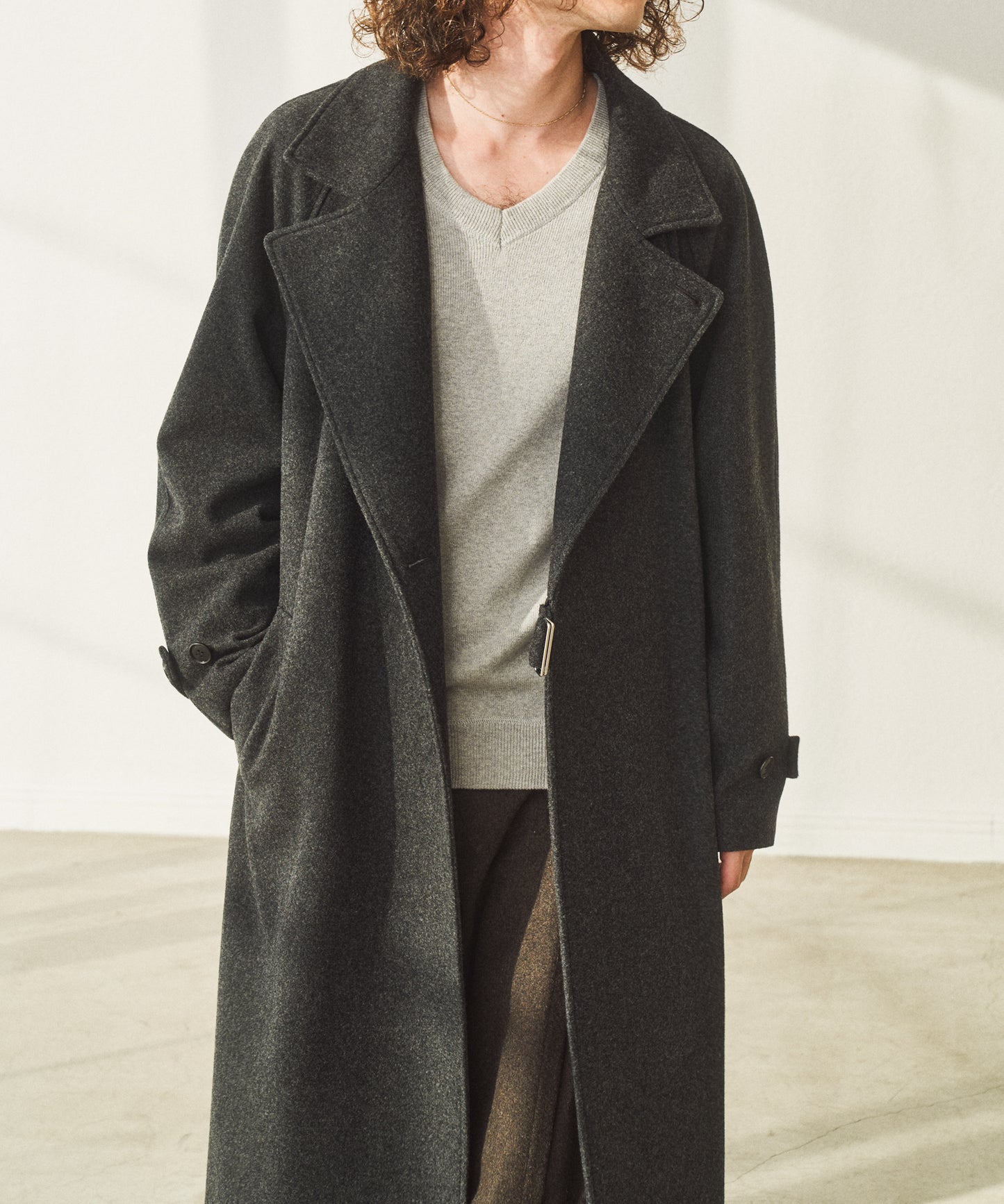 New England Lamb 100% Tieloken Coat