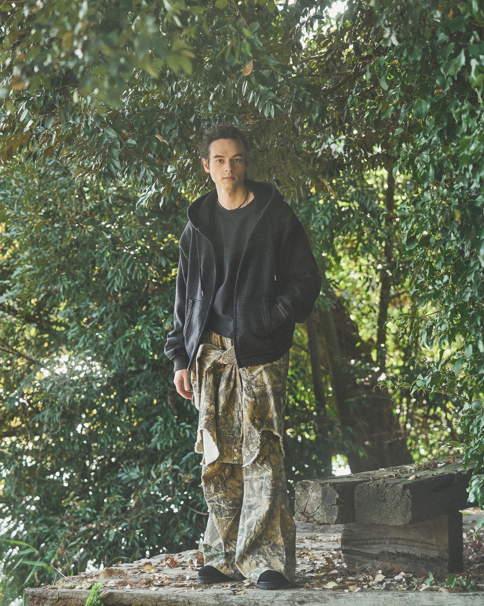 Bio wash knit parka/バイオウォッシュニットパーカー – cjdiv