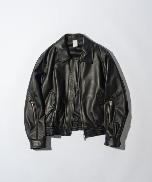 Lamb leather blouson / ラムレザーブルゾン