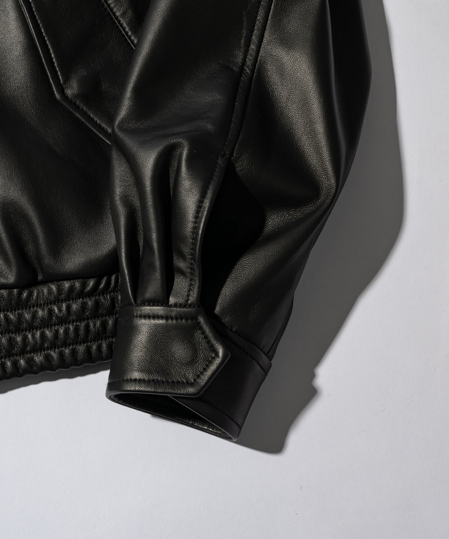 Lamb leather blouson / ラムレザーブルゾン