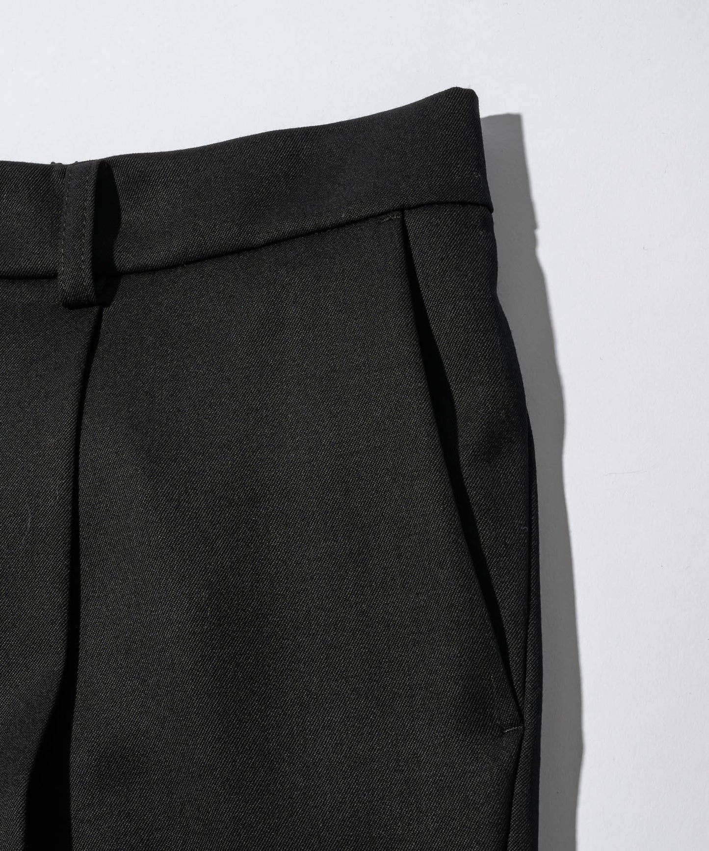 Wool gabardine 100% straight slacks