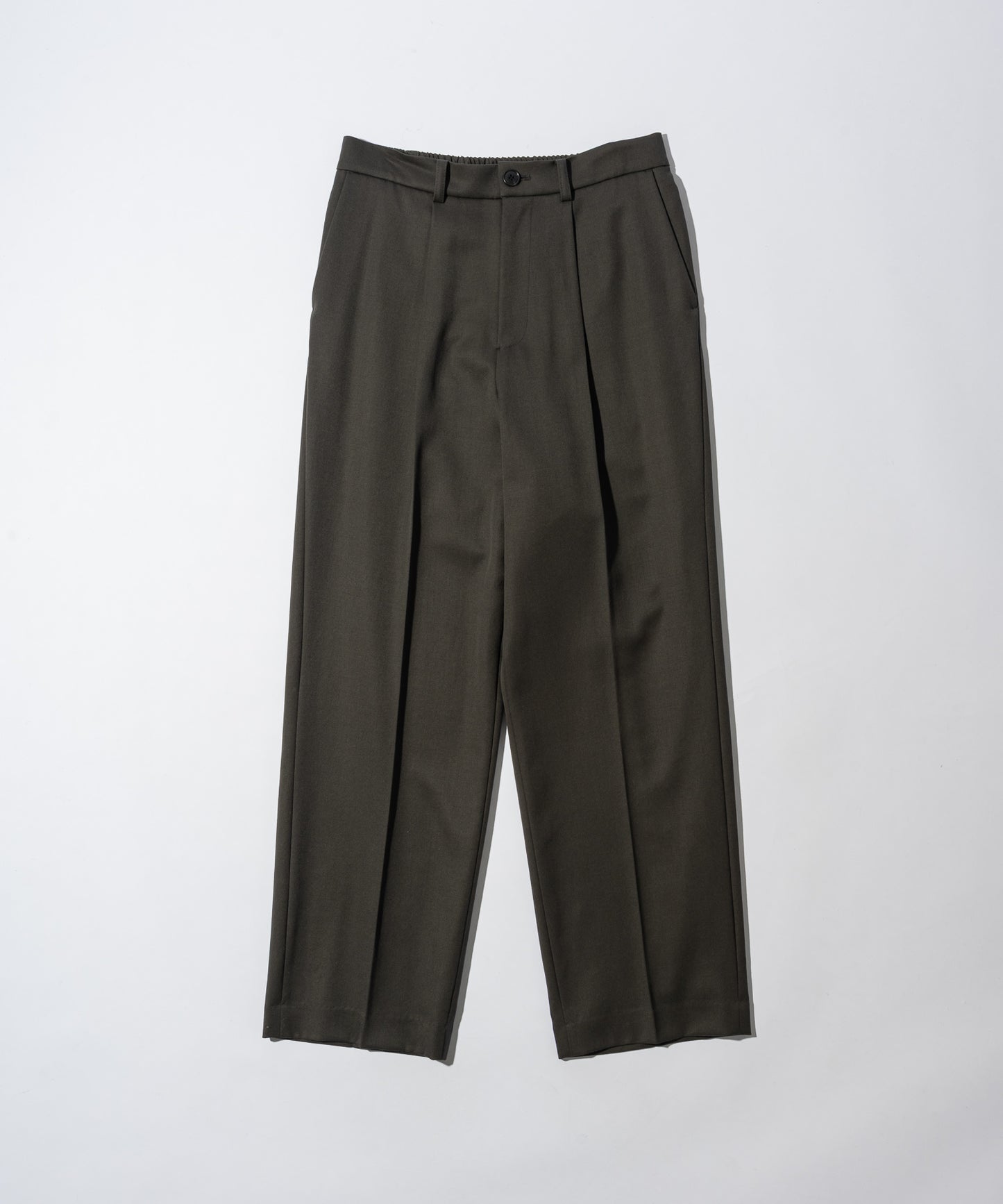Wool gabardine 100% straight slacks