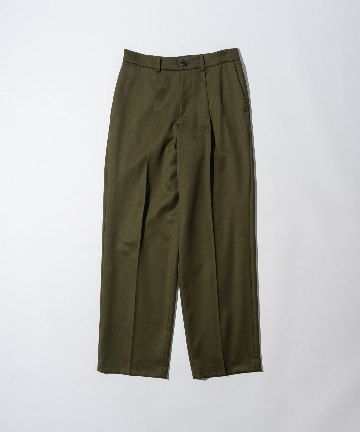 Wool gabardine 100% straight slacks