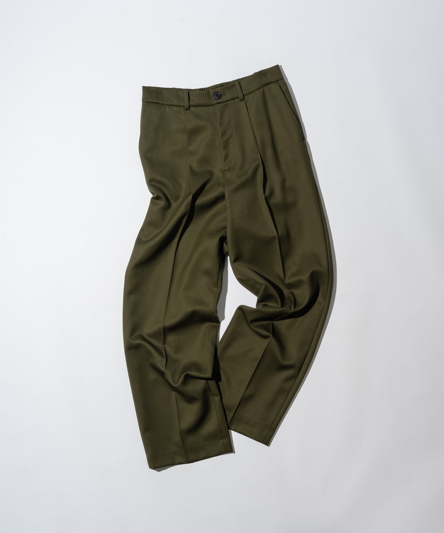 Wool gabardine 100% straight slacks