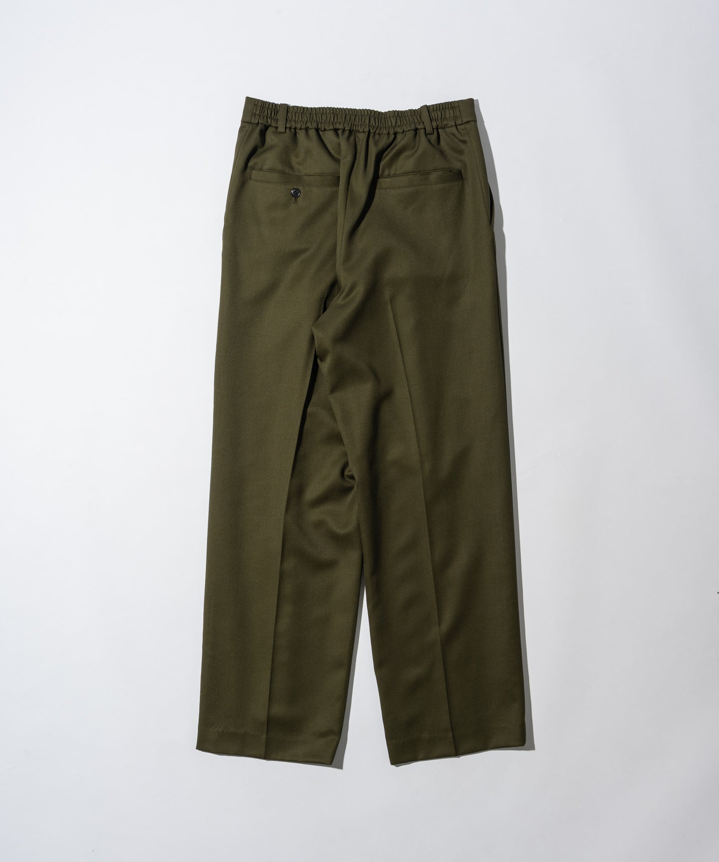 Wool gabardine 100% straight slacks