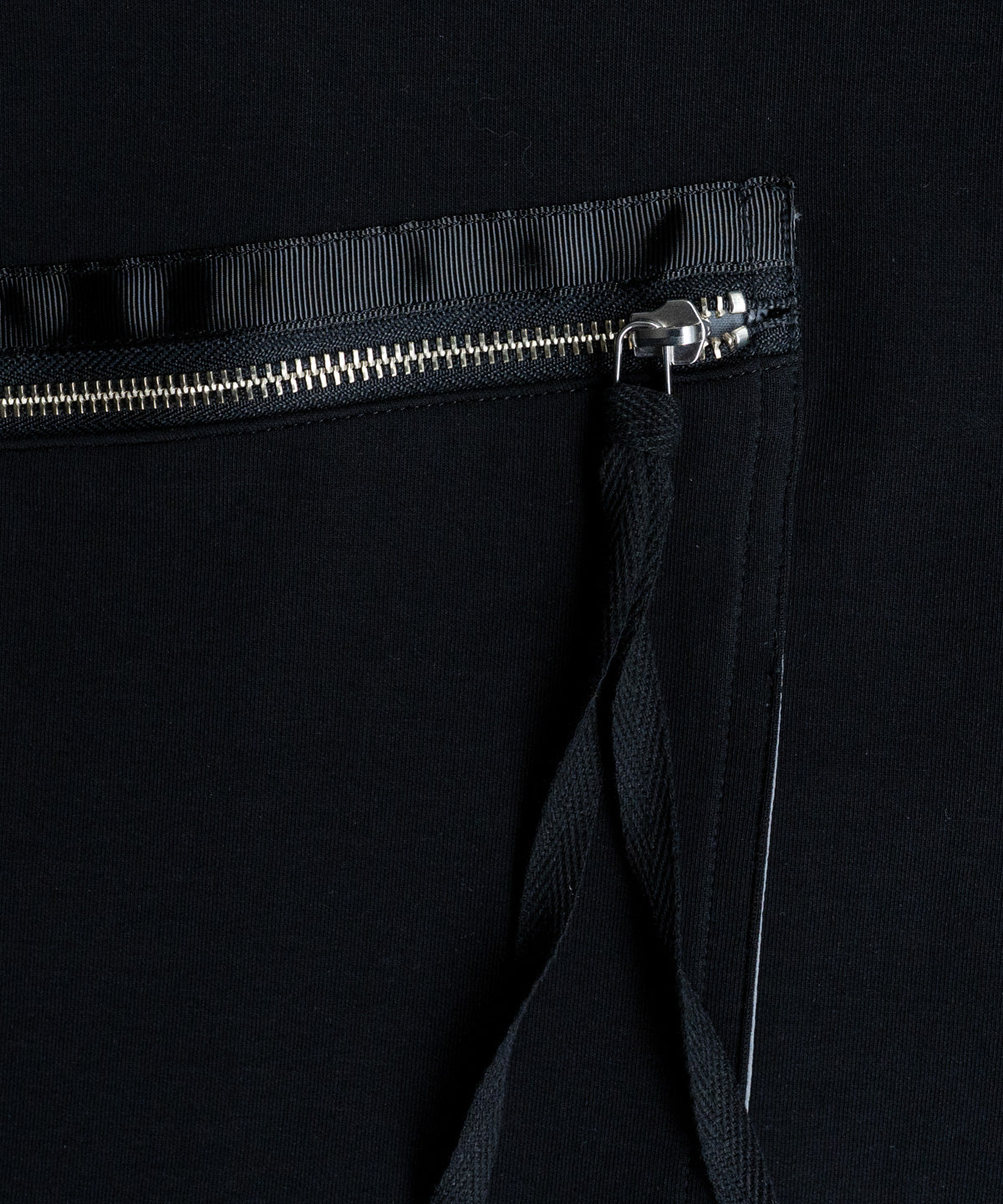 Cross neck cargo parka