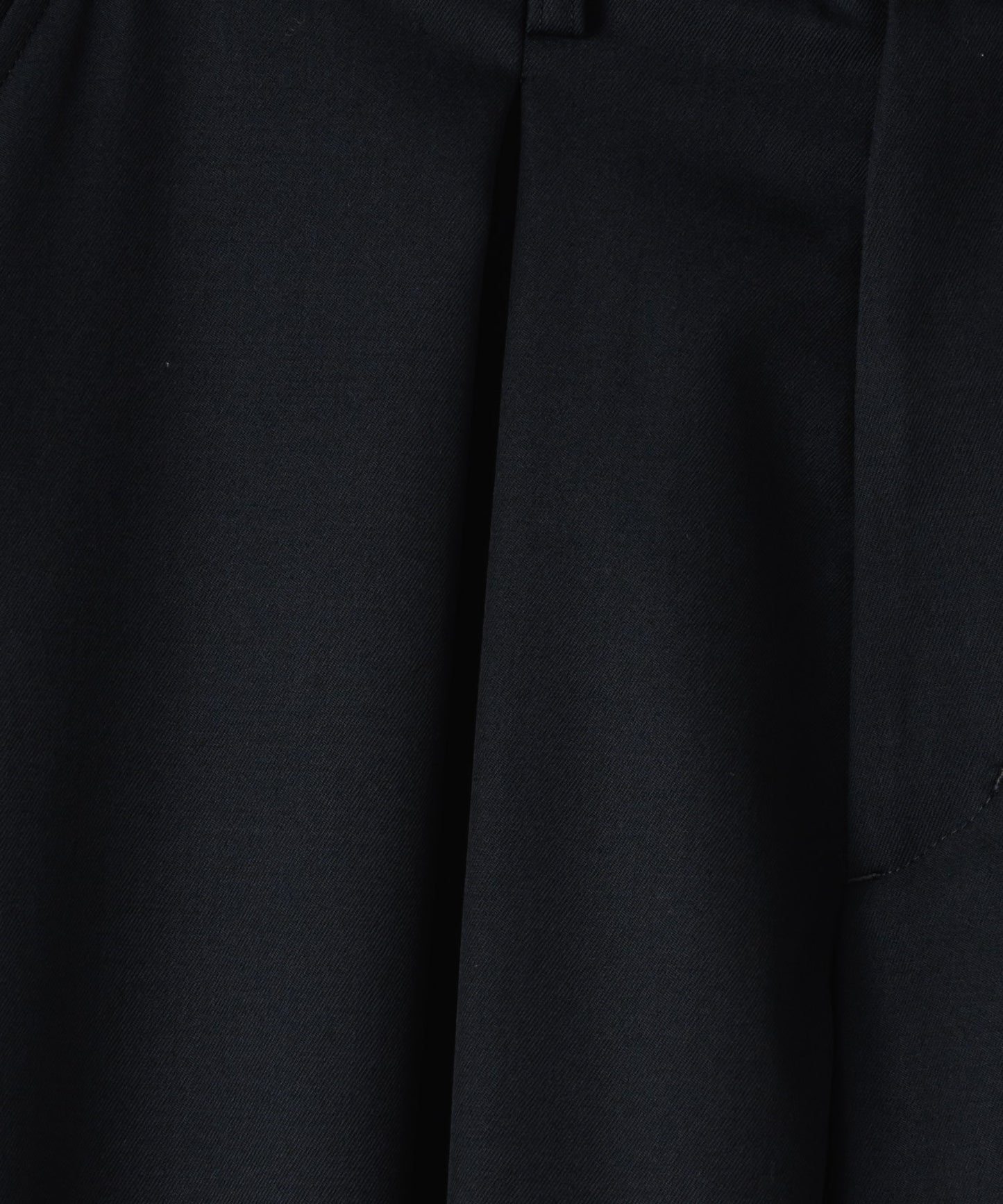 Wool gabardine tapered slacks