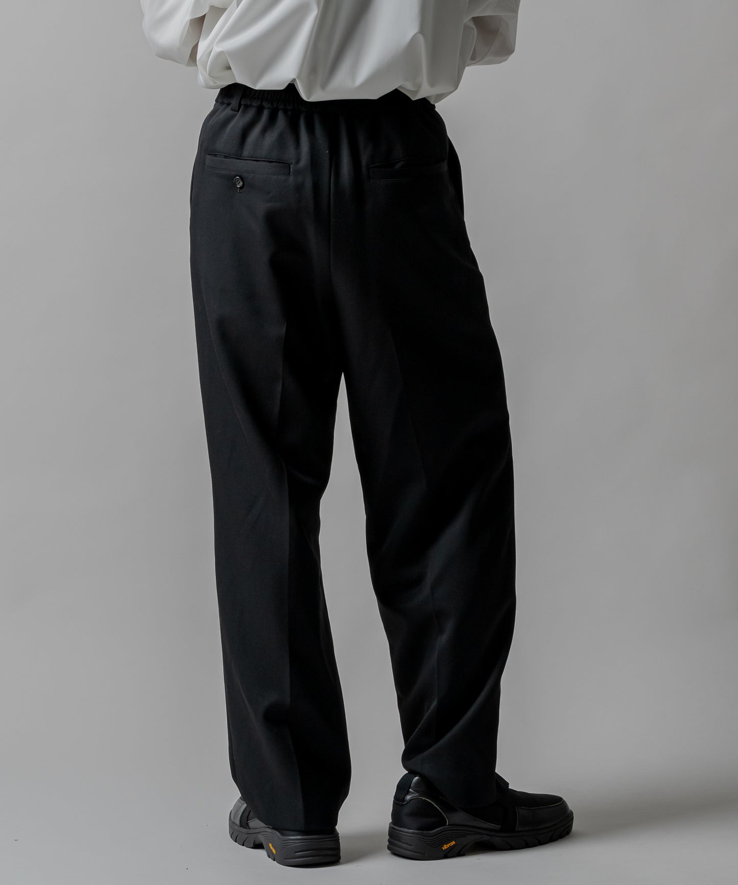 Wool gabardine 100% straight slacks